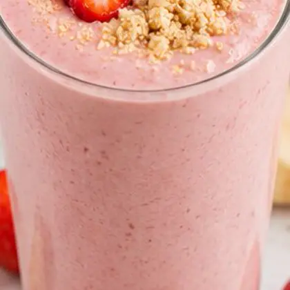 Smoothie Strawberry Cheesecake